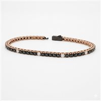 Bracelet John Richmond Homme in Titane Diamante Lab Grown 5.70 Ct JRTM15RB - JRTM15RB